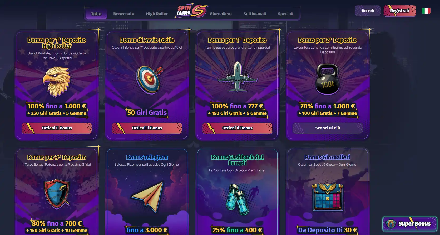 Casino Senza Documenti-SpinLander Casino Senza Documenti-SpinLander