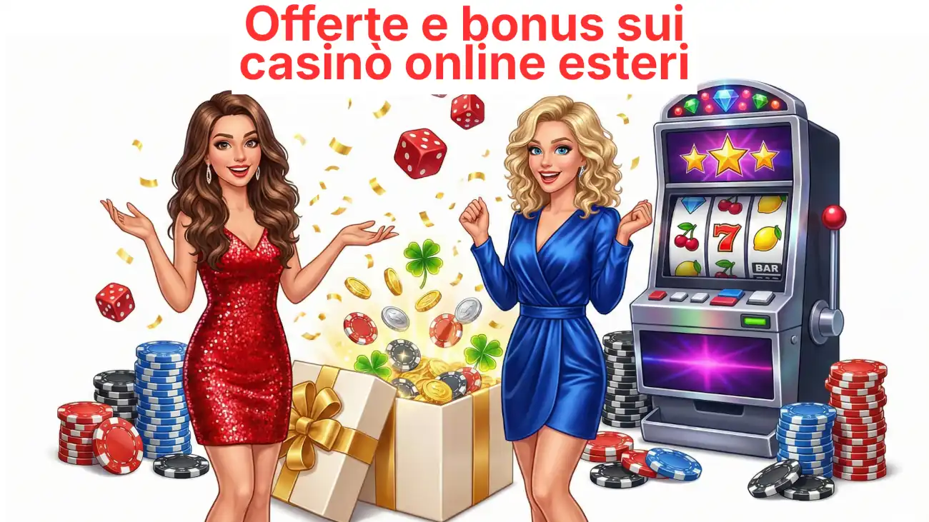 Offerte e bonus sui casinò online esteri Offerte e bonus sui casinò online esteri