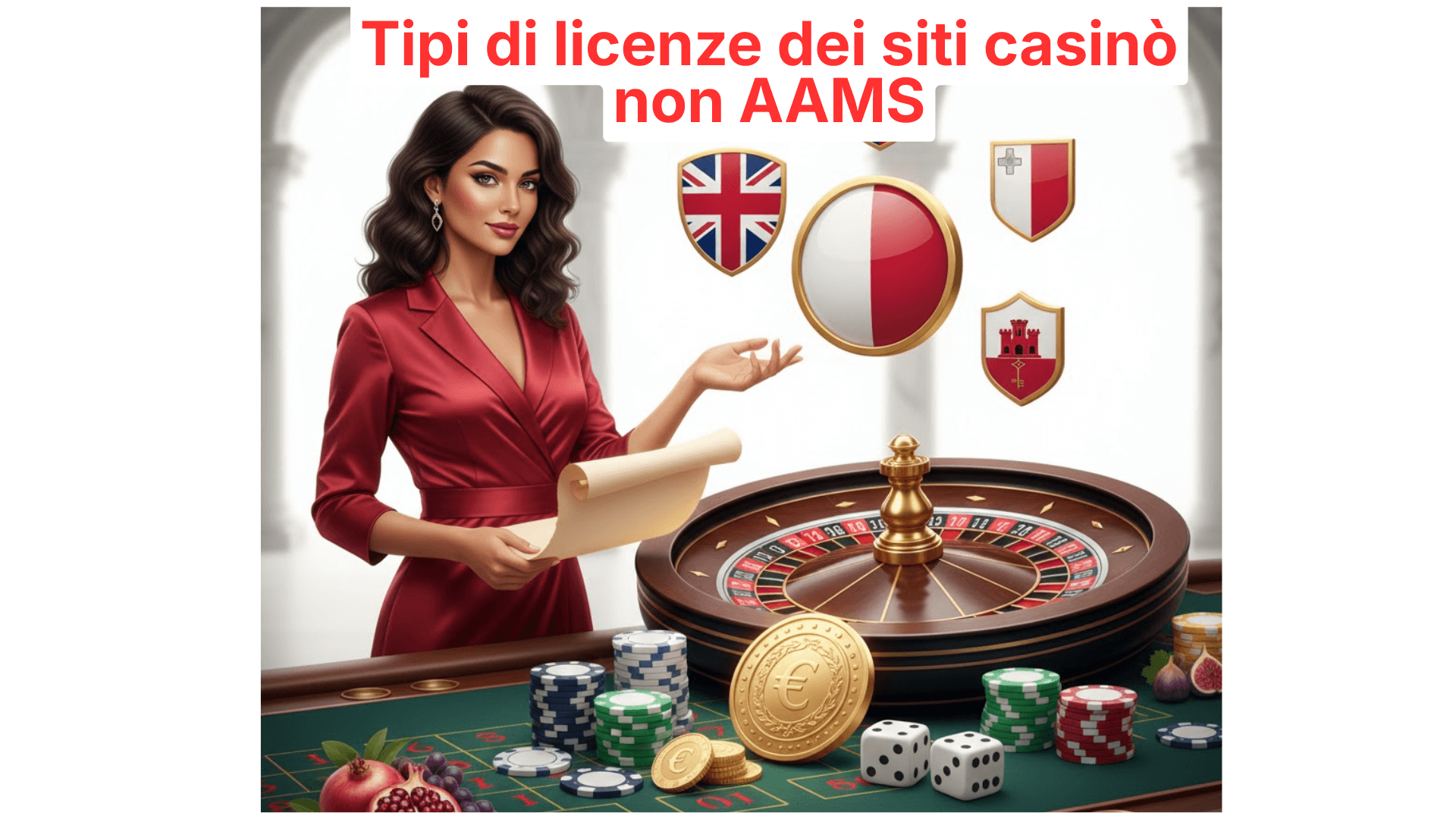 Tipi di licenze dei siti casinò non AAMS Tipi di licenze dei siti casinò non AAMS